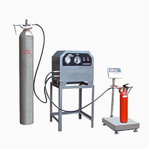 gmt c co2 fire extinguisher refill machine
