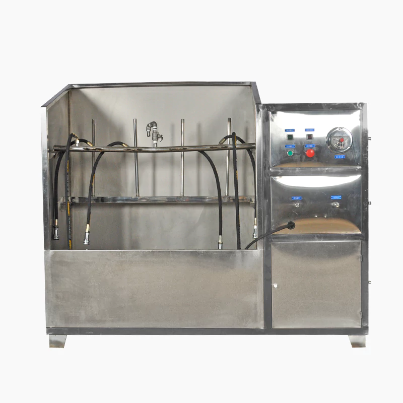 hydro testing and cleaning machine