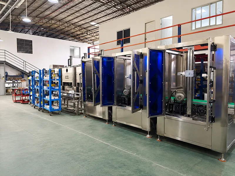 machine de production d'extincteurs